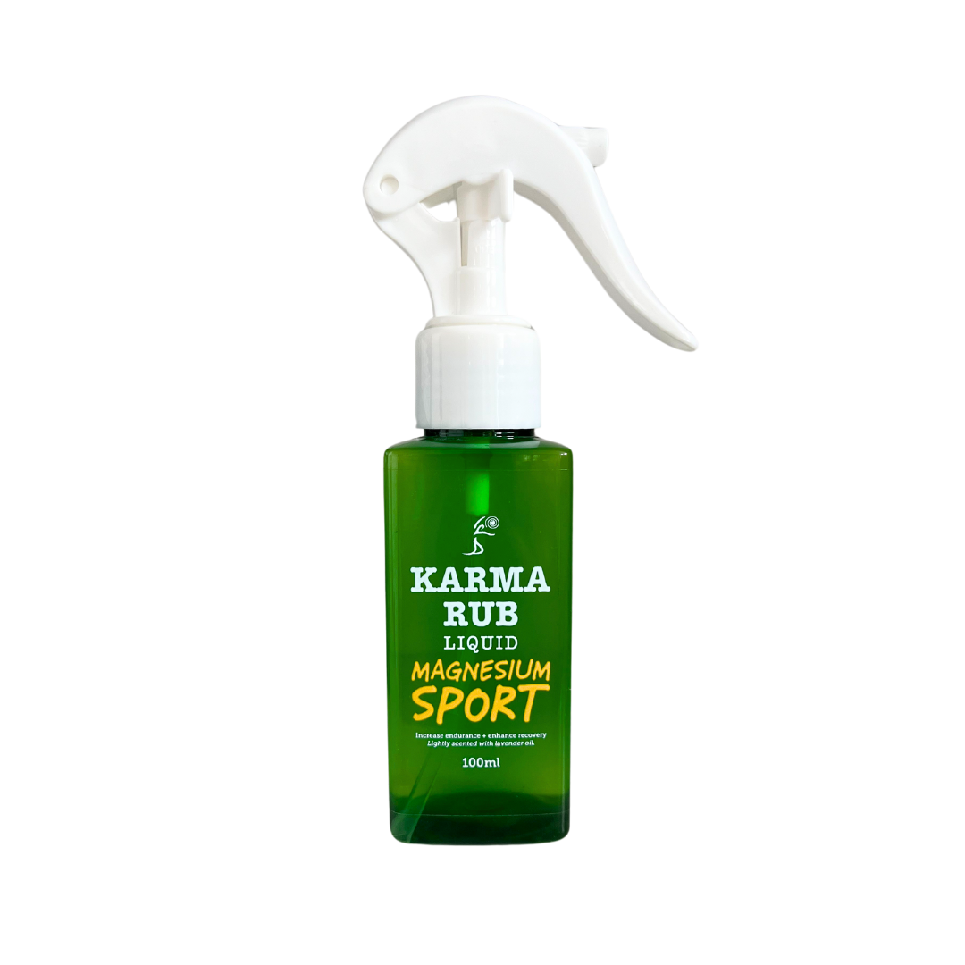 Magnesium Sports Spray 100ml - Karma Rub Liquid Magnesium 