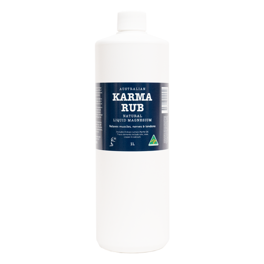 1 litre Karma Rub Magnesium - Karma Rub Liquid Magnesium 
