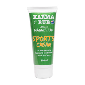 Magnesium Sports Cream Tube 200ml (Wholesale) - Karma Rub Liquid Magnesium 