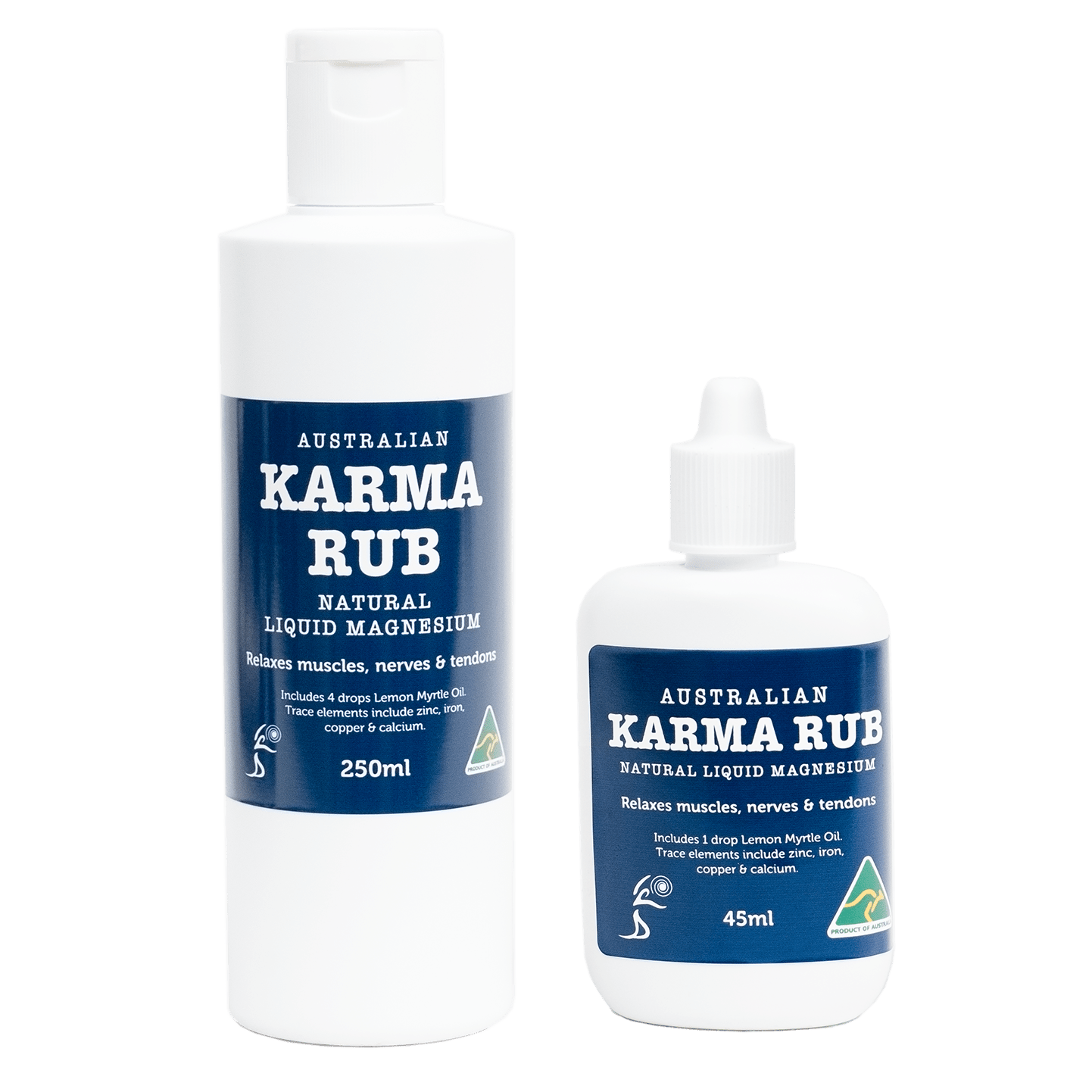250ml + 45ml Karma Rub Magnesium - Karma Rub Liquid Magnesium 