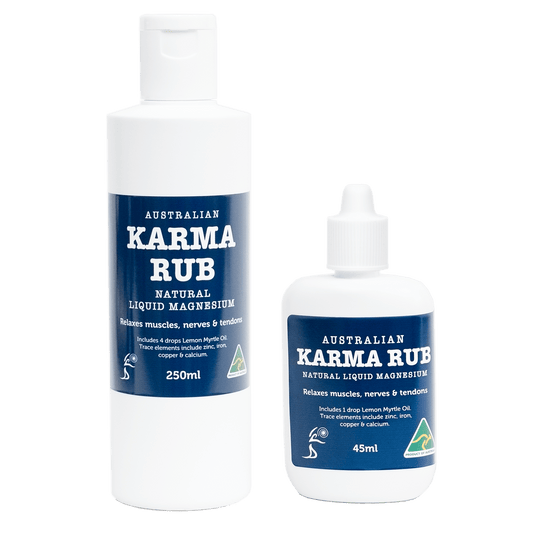250ml + 45ml Karma Rub Magnesium - Karma Rub Liquid Magnesium 