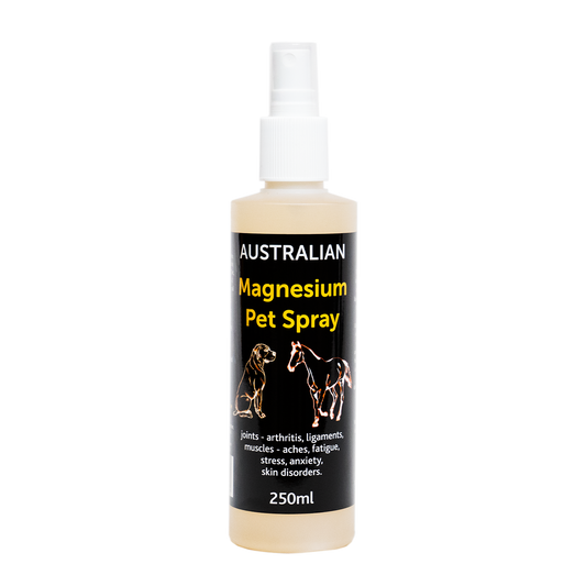 AUSTRALIAN MAGNESIUM PET SPRAY 250ML - Karma Rub Liquid Magnesium 