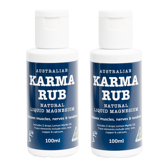 100ml x 2 Karma Rub Magnesium - Karma Rub Liquid Magnesium 