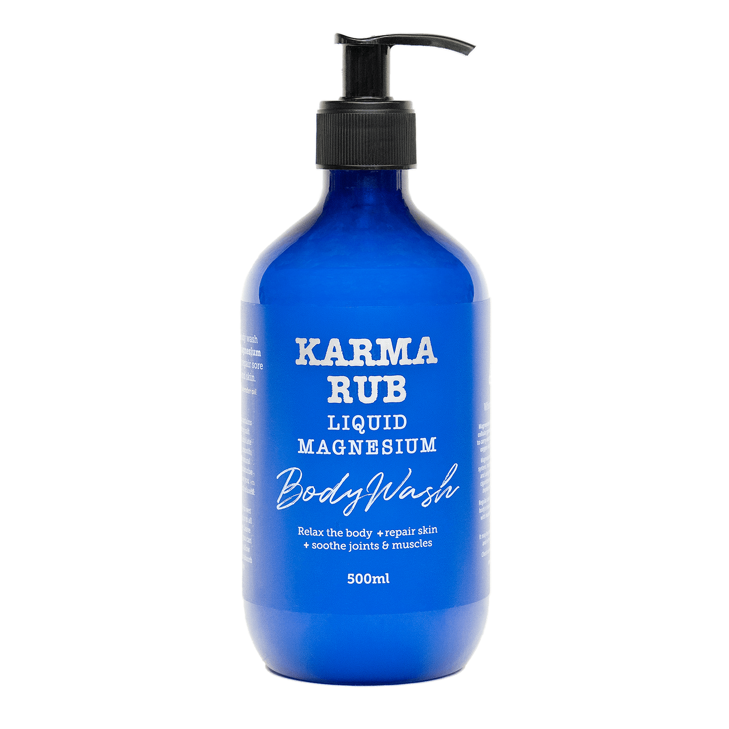 Magnesium Body Wash 500ml - Karma Rub Liquid Magnesium 