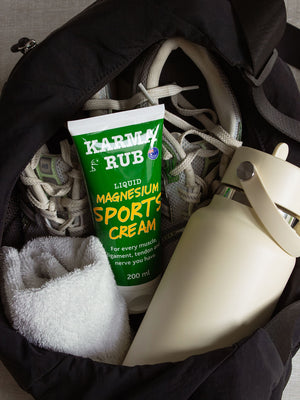 Magnesium Sports Cream - Karma Rub Liquid Magnesium 
