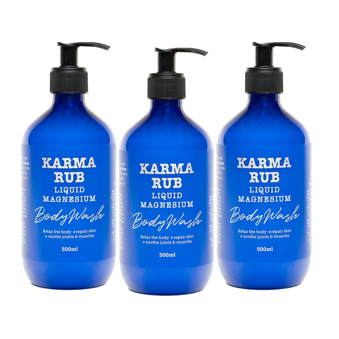 Magnesium Body Wash Trio