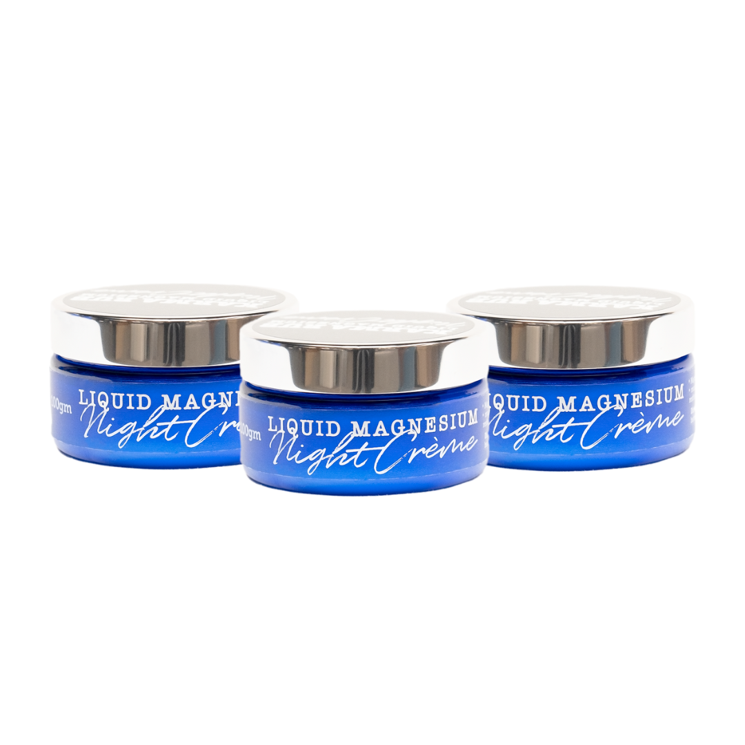 Magnesium Night Creme Trio - Karma Rub Liquid Magnesium 