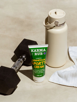 Magnesium Sports Cream - Karma Rub Liquid Magnesium 