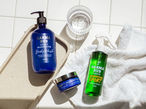 Magnesium Body Wash, Sports Spray, Night Cream - Karma Rub Liquid Magnesium 