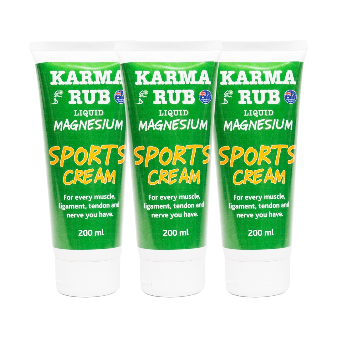 Magnesium Sports Cream Trio