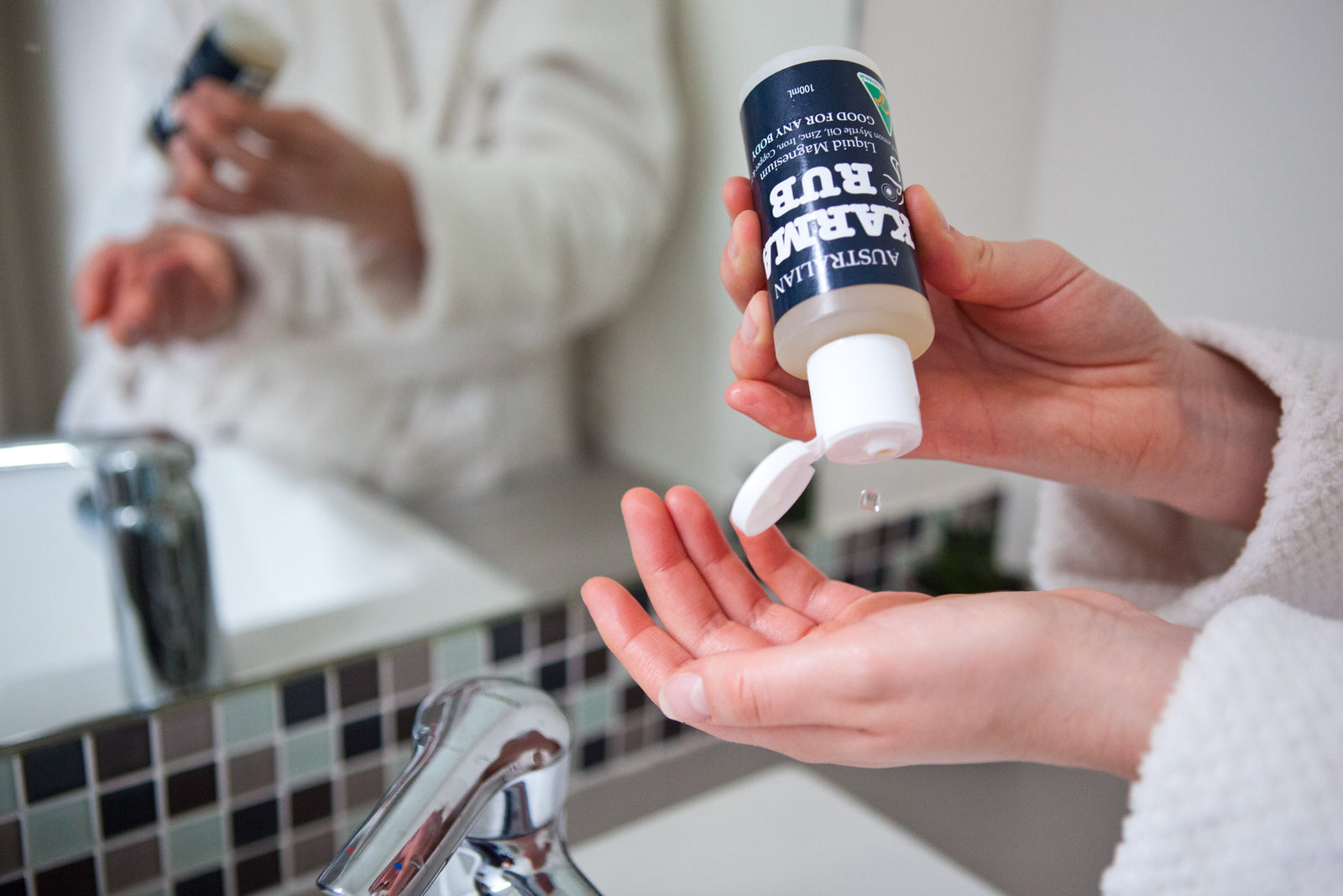 100ml x 2 Karma Rub Magnesium - Karma Rub Liquid Magnesium 